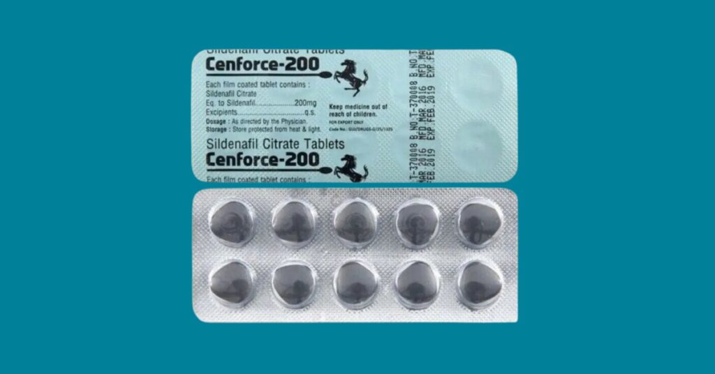 How Does Cenforce 200mg Work?